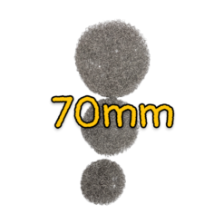 Podparcie nierdzewne 70mm