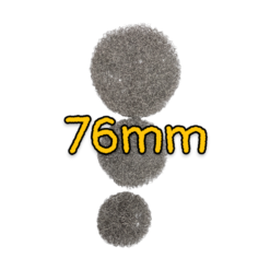 Podparcie nierdzewne 76mm