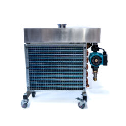 Chłodnica wody w obiegu zamkniętym.