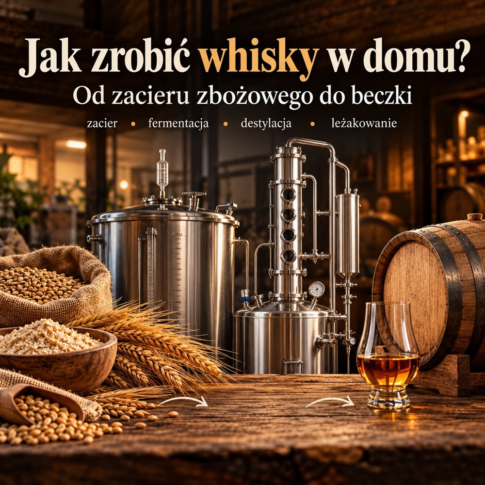 Domowa whisky - od ziarna do beczki